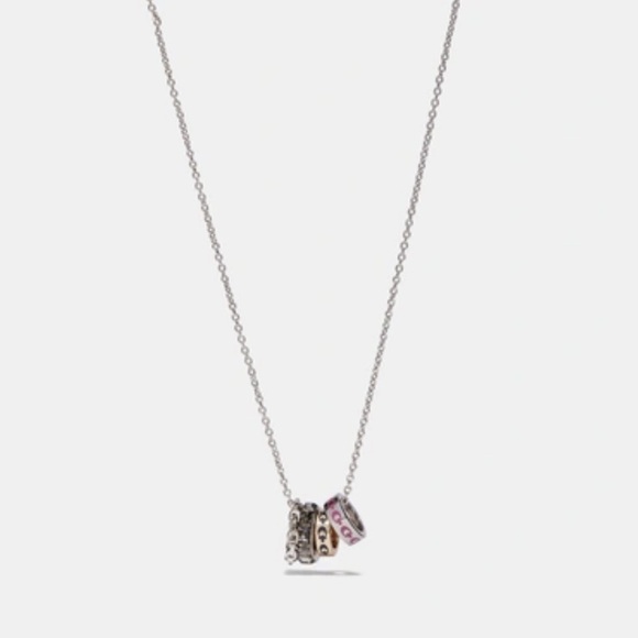 Coach Signature Rondell Necklace - Picture 2 of 10